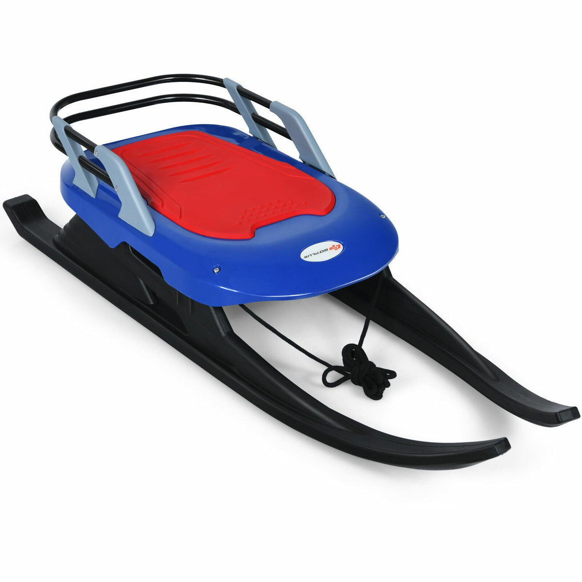 Premium Winter Kids Folding Plastic Pull Snow Slider Ice Sled