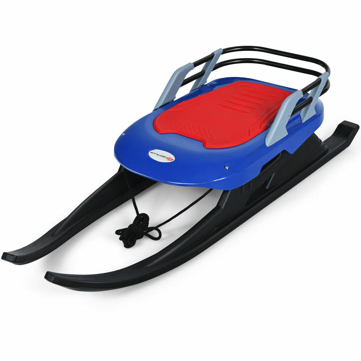 Premium Winter Kids Folding Plastic Pull Snow Slider Ice Sled