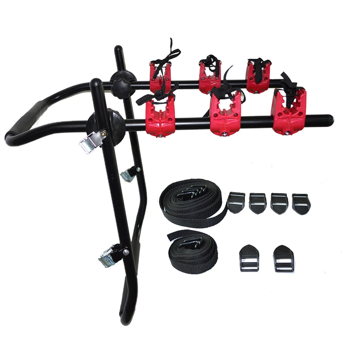 Premium SUV / Truck Car Triple Capacity Bike Hitch Mount Rack