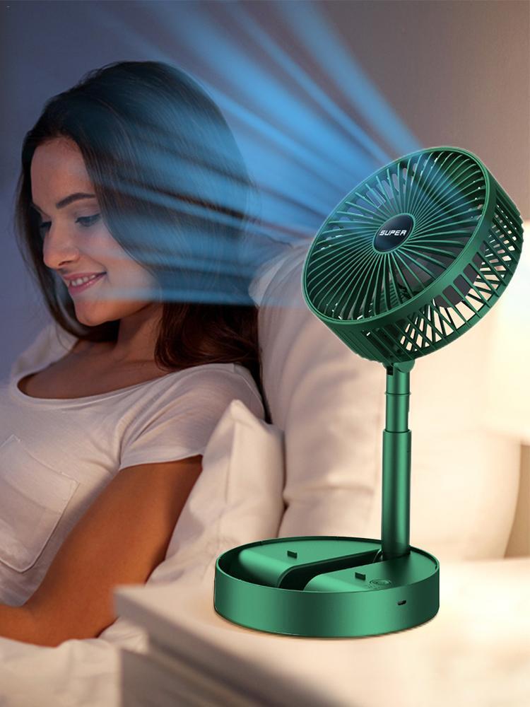 Collapsible USB Powered Indoor / Outdoor Mini Floor Desk Stand Fan