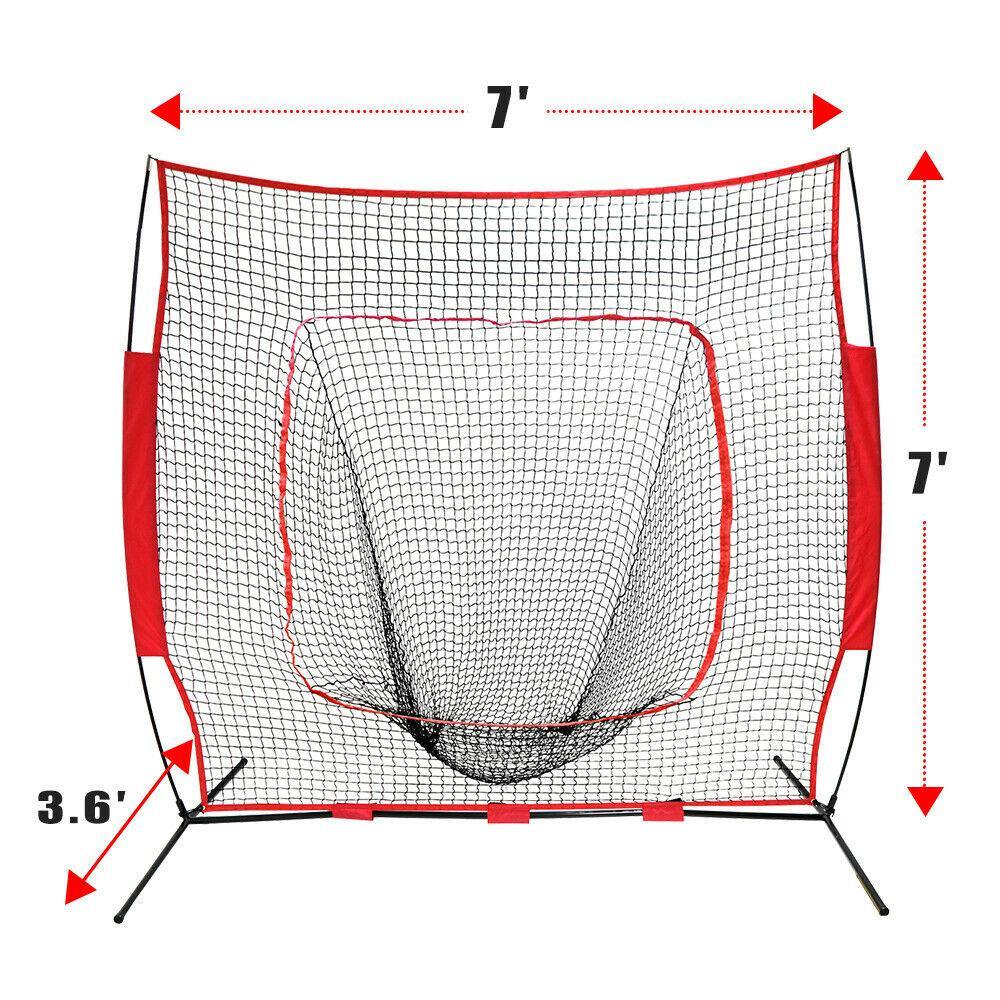 Baseball and Softball Hitting and Throwing Net