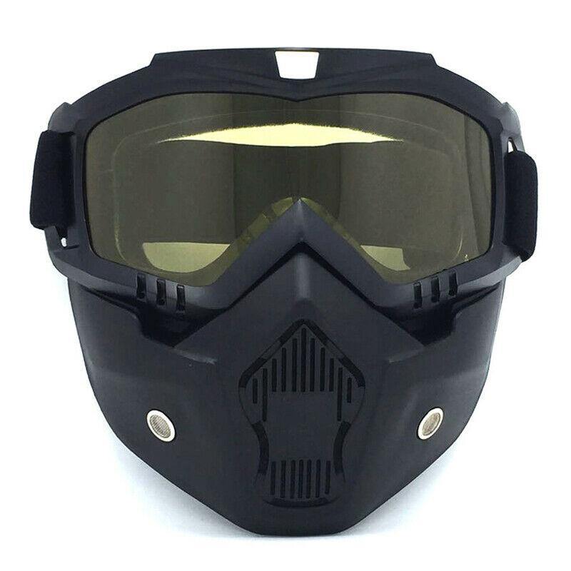 Winter Snow Sports Goggles and Face Mask