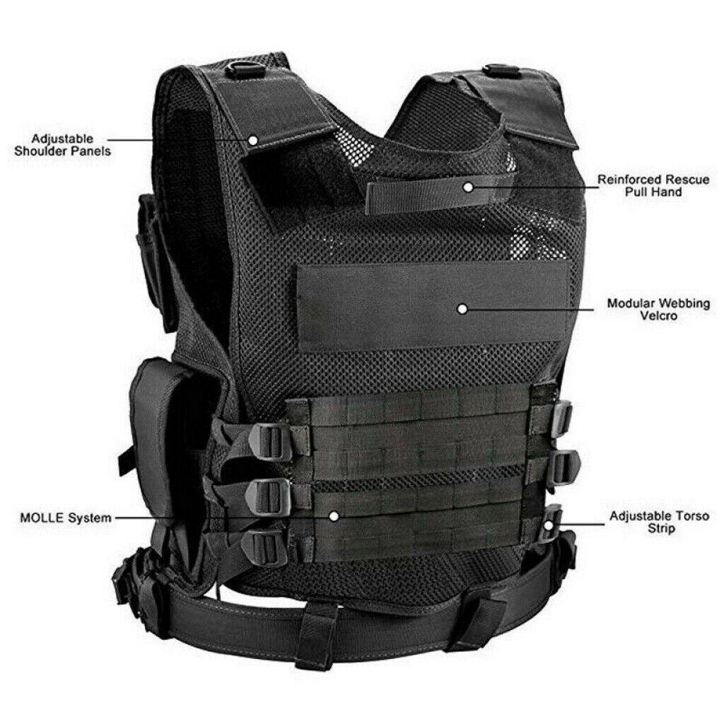 Tactical Vest Combat Assault Gear US