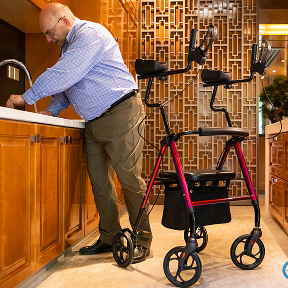 Upgraded Standing Senior Upright Walker