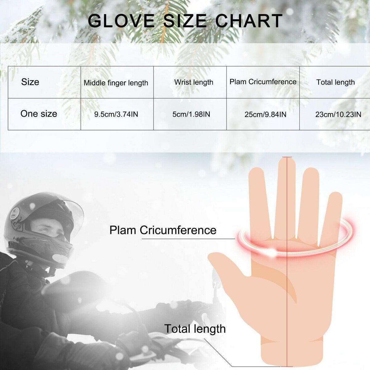 -30℃ Leather Waterproof Winter Warm Ski Gloves | Touch Screen Compatible