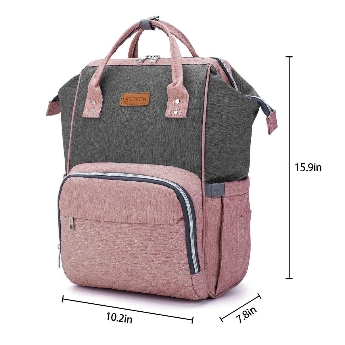 USB Baby Diaper Bag With Feeding Bottle Bag