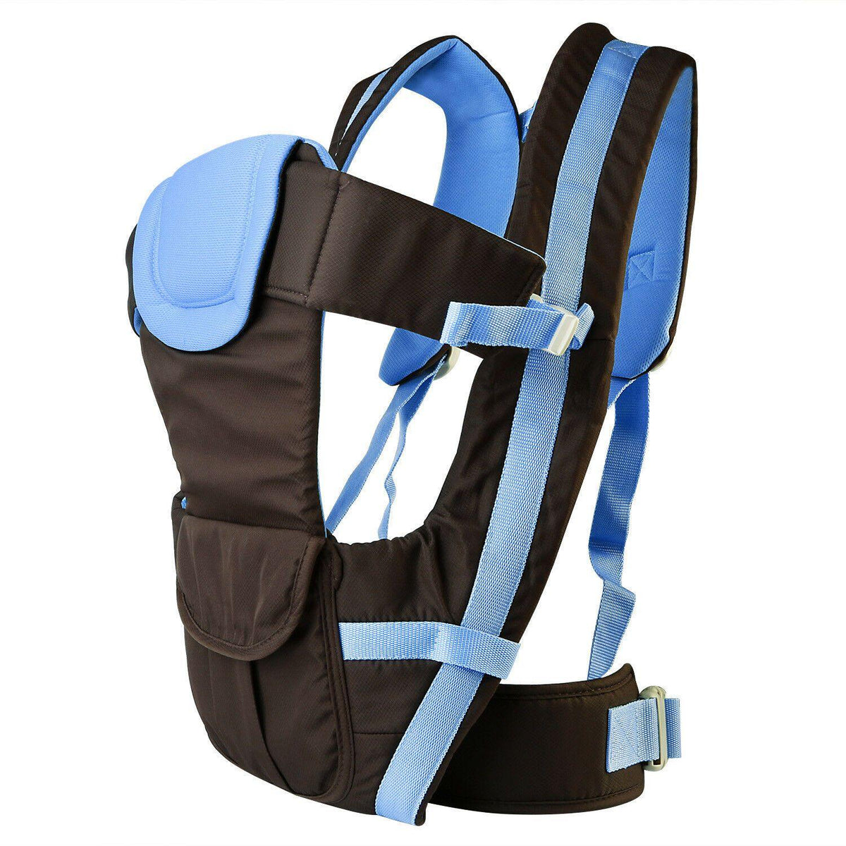 4-in-1 Newborn Baby Carrier With Breathable Ergonomic Adjustable Backpack