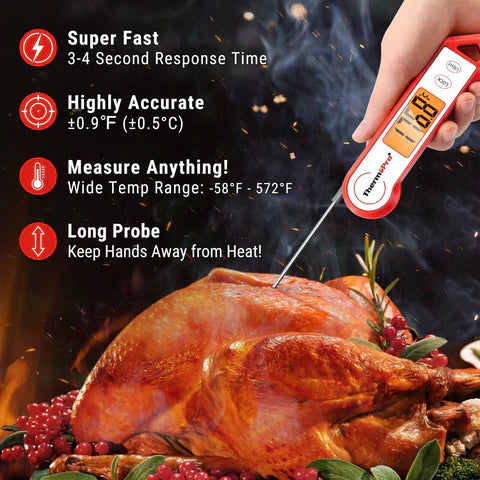 TP19+ Instant Read Digital Meat Thermometer