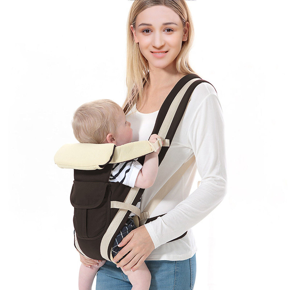 4-in-1 Baby Carrier Backpack