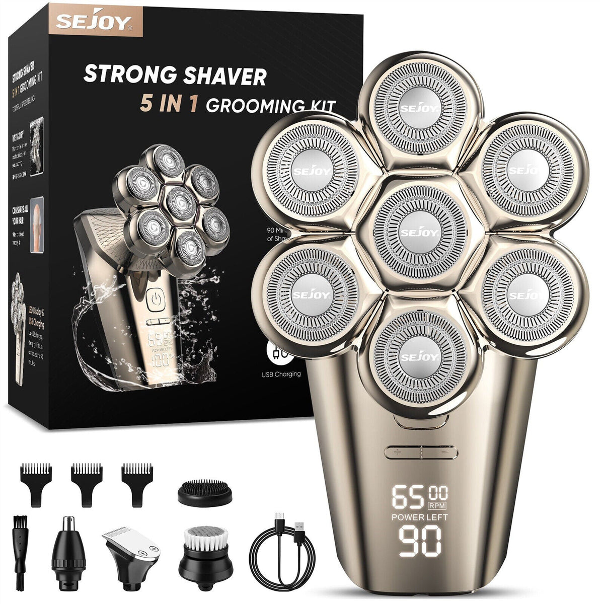 Bald Head Electric Shaver