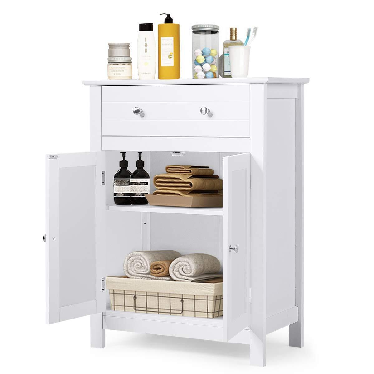 Bathroom Storage Cabinet Floor Standing - Versatile