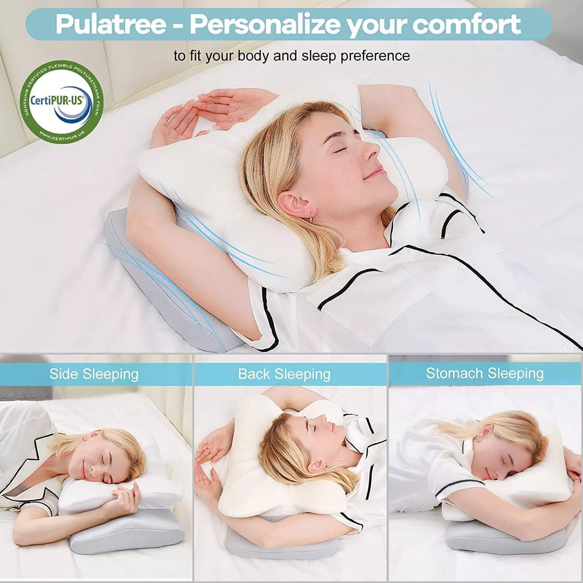 Cervical Neck Sleeping Pillow