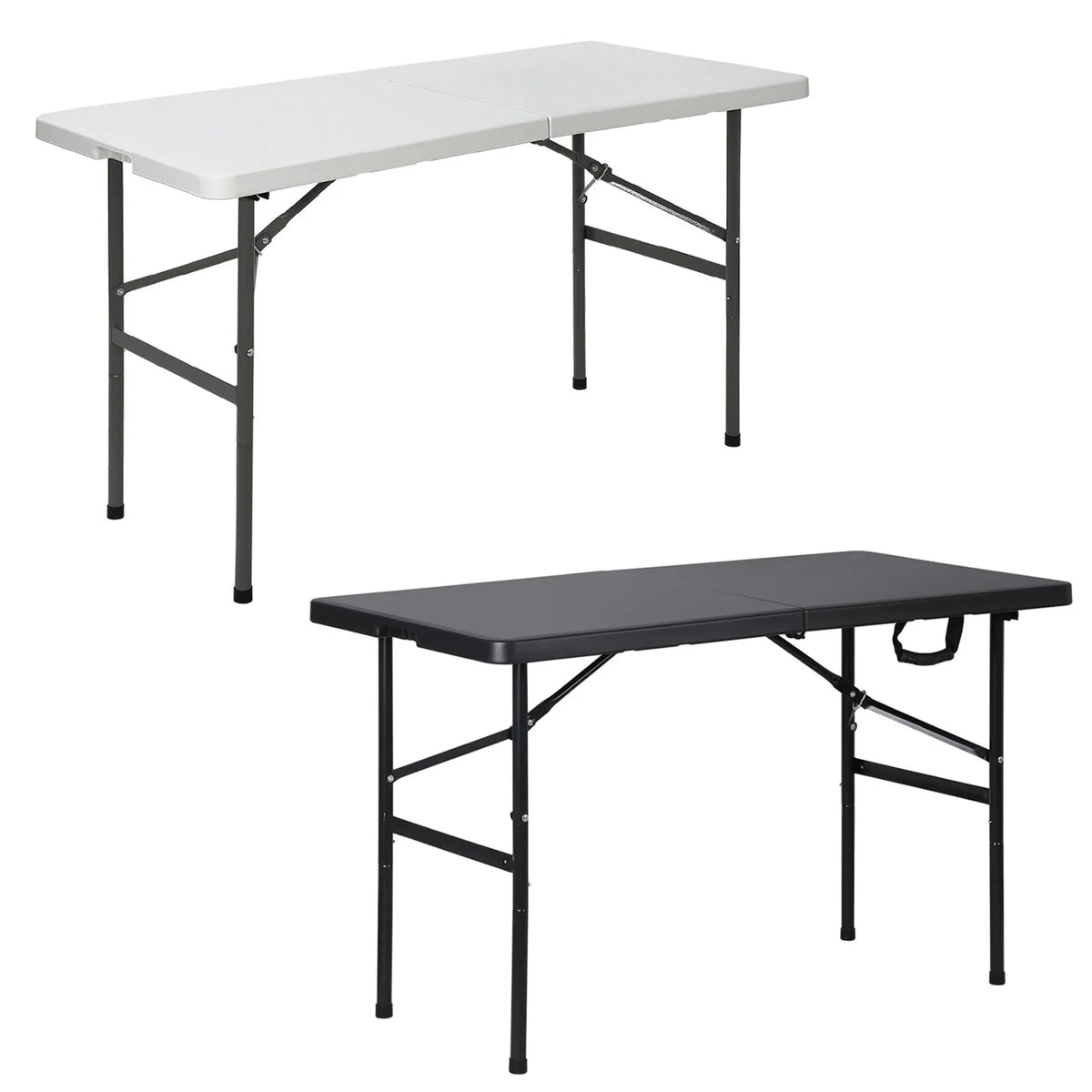 4 FT Folding Table for Party Dining In/Outdoor