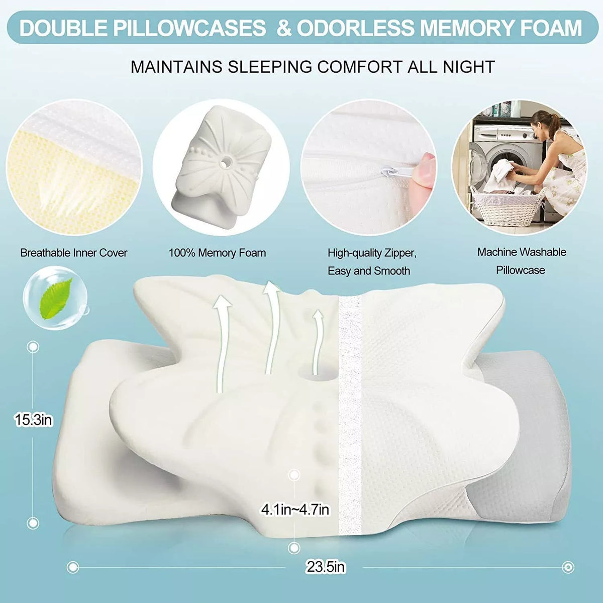 Cervical Neck Sleeping Pillow