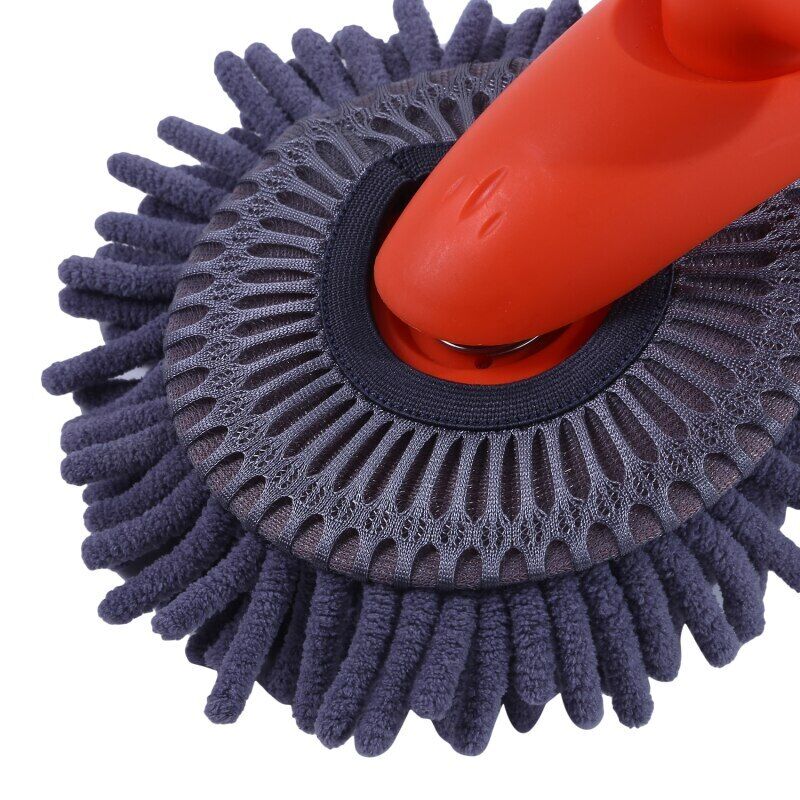 Rotating Double Head Microfiber Car Exterior Cleaner Duster Mop