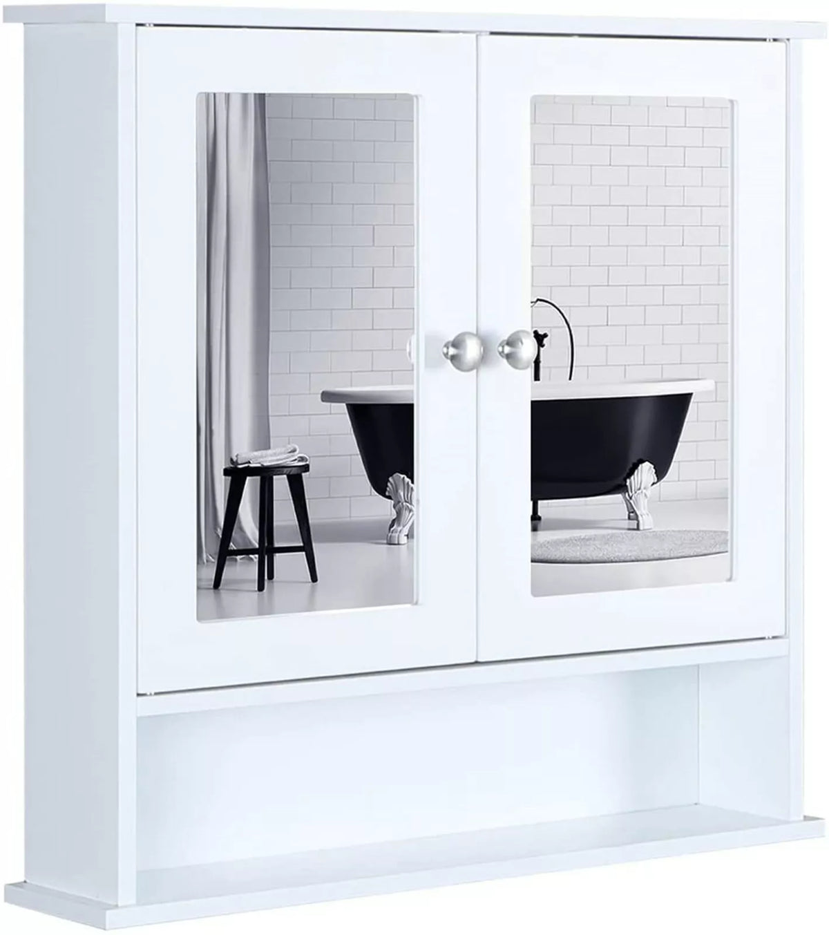 Wall Mounted Bathroom Cabinet With Mirror