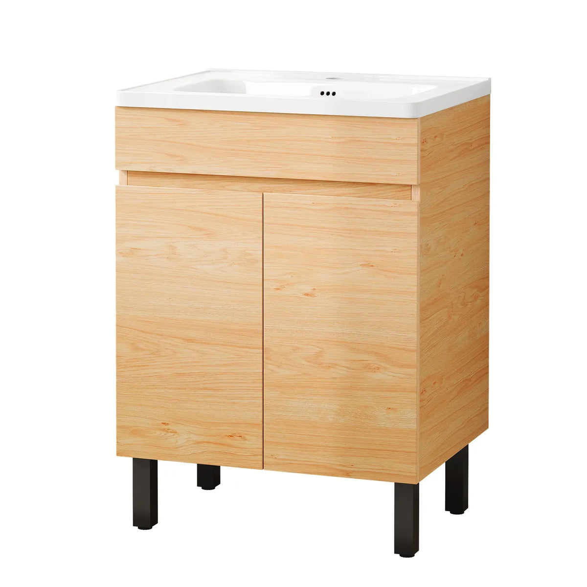 All-in-One Bathroom Vanity Cabinet with Sink