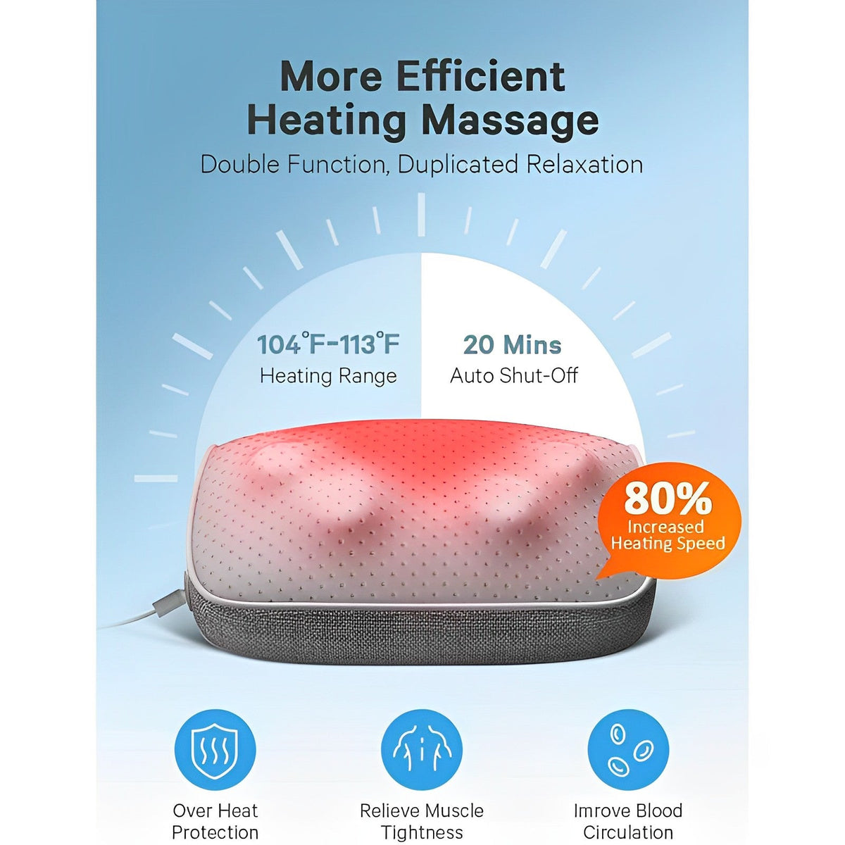 Shiatsu Massage Pillow