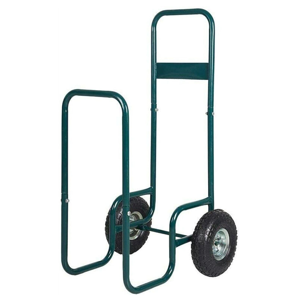 Rolling Wheeled Firewood Log Carrier Hand Cart Dolly