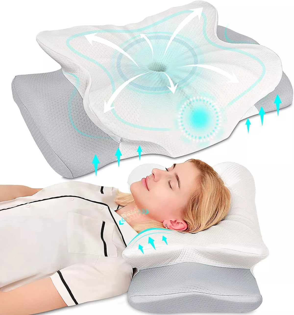 Cervical Neck Sleeping Pillow