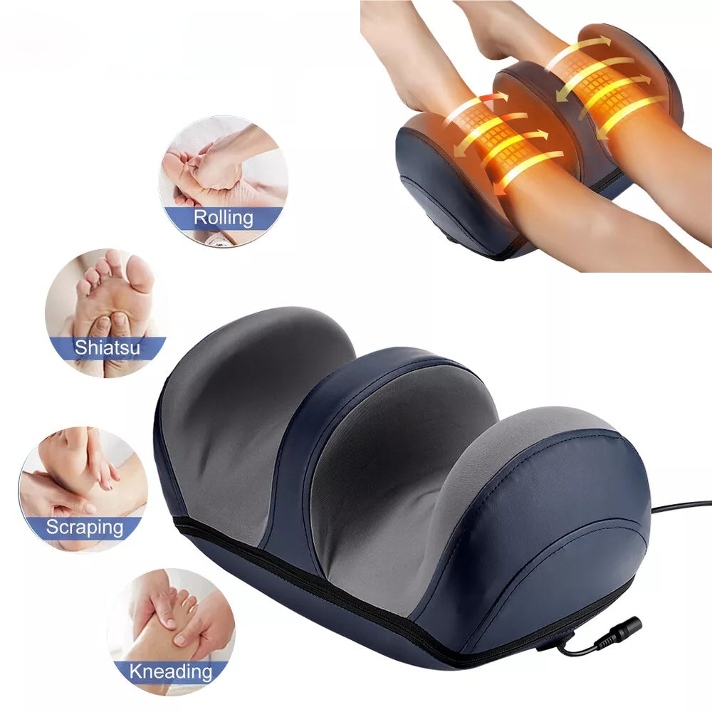 Shiatsu Foot And Calf Massager With Heat