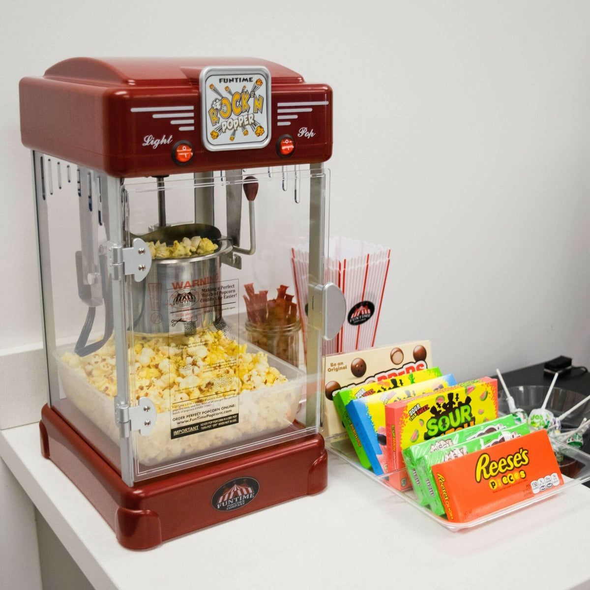 2.5oz Popcorn Machine Maker Retro Style