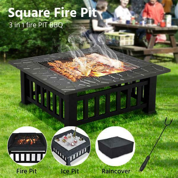 32" Multipurpose Outdoor Fire Pit