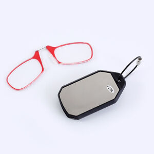 Comfortable Lightweight Anti-Slip Nose Bridge Templeless Clip Glasses