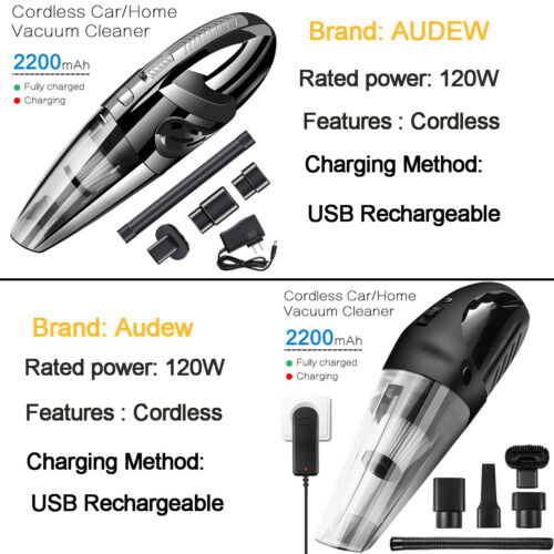 Cordless Hand Held Car Vacuum Portable Mini Cleaner and Duster