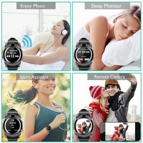 Waterproof Bluetooth Smart Watch Phone Mate Fitness Tracker For All Smart Phone