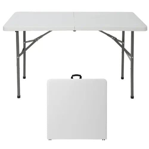 4 FT Folding Table for Party Dining In/Outdoor