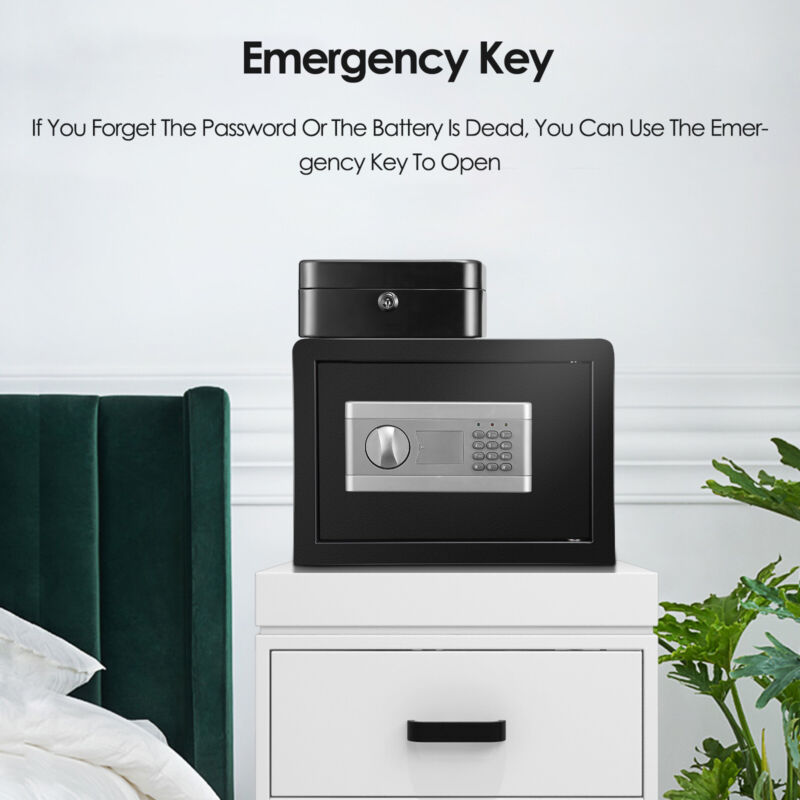 Safe Box Electronic Digital Keypad Lock Security Home Office Cash Jewelry