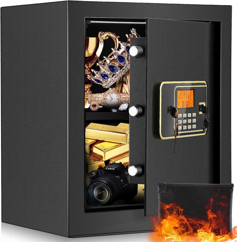 2.2 Cub Safe Box Digital Combination LED Lock Safe Keypad Home