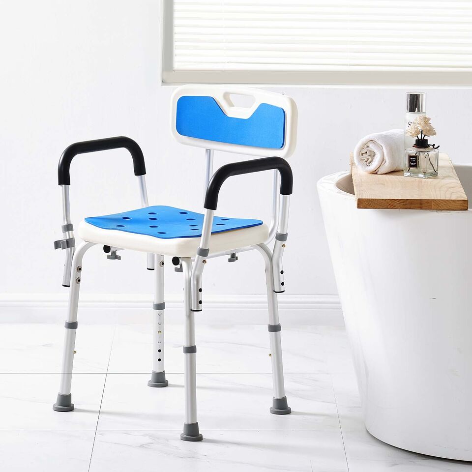 Adjustable Height Shower Chair