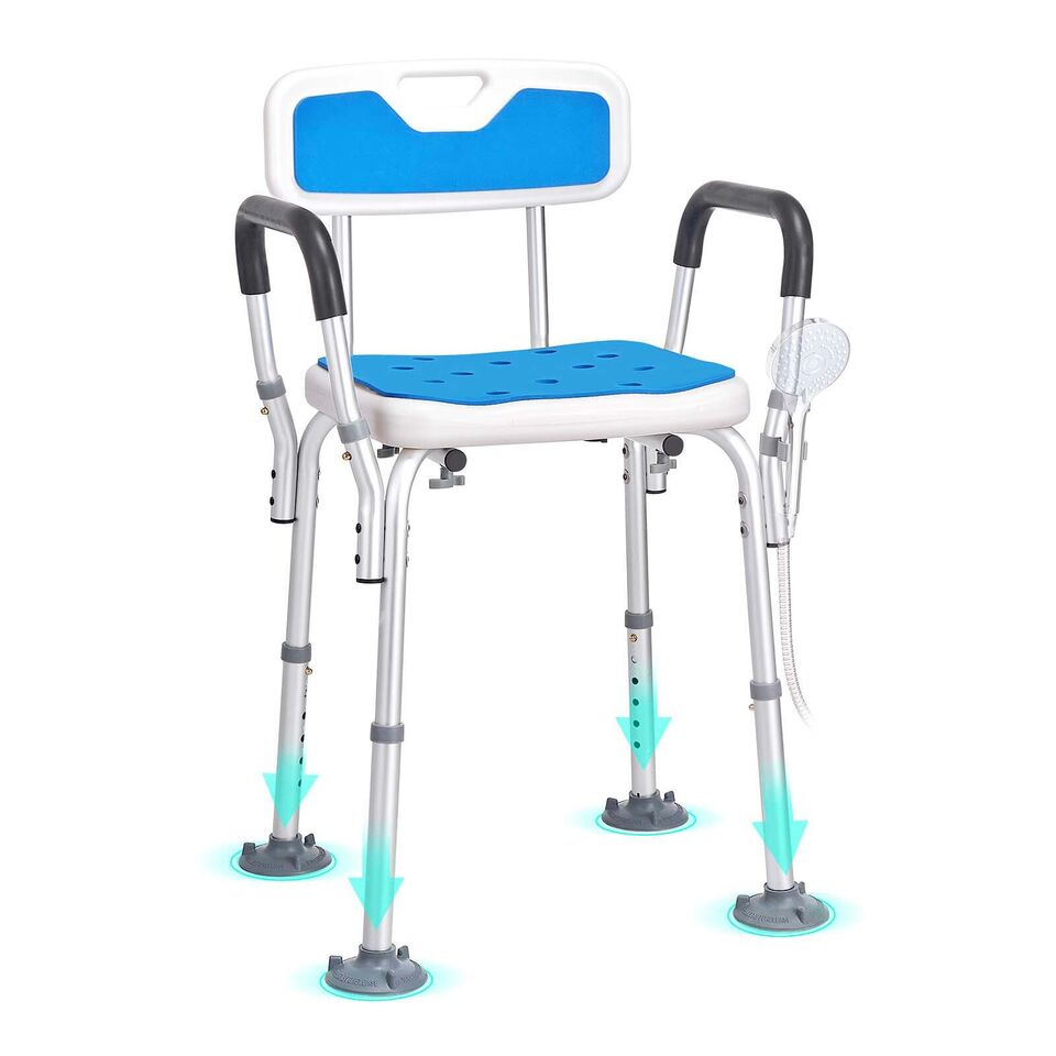 Adjustable Height Shower Chair