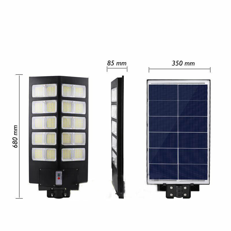 Solar-Powered Commercial Street Lights