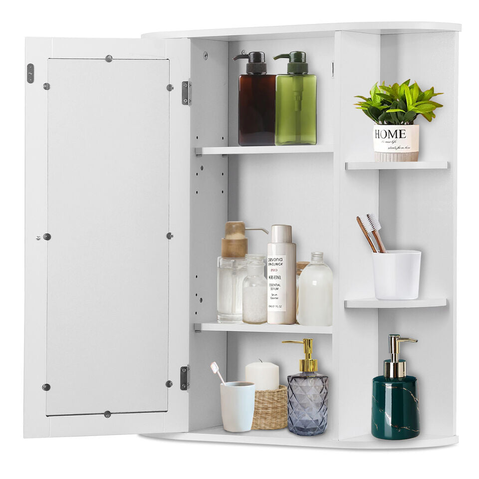 Wall Mounted Bathroom Cabinet With Mirror