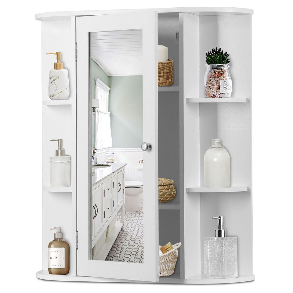 Wall Mounted Bathroom Cabinet With Mirror