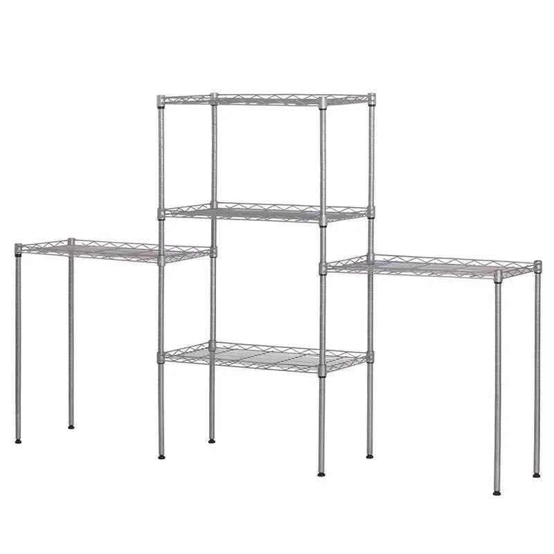 5 tier Unit Adjustable Heavy-duty Metal Free Standing Shelf