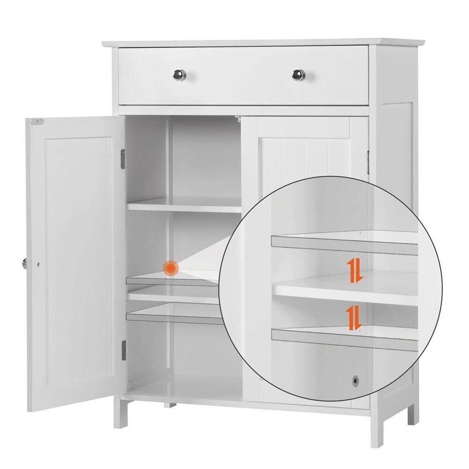 Bathroom Storage Cabinet Floor Standing - Versatile