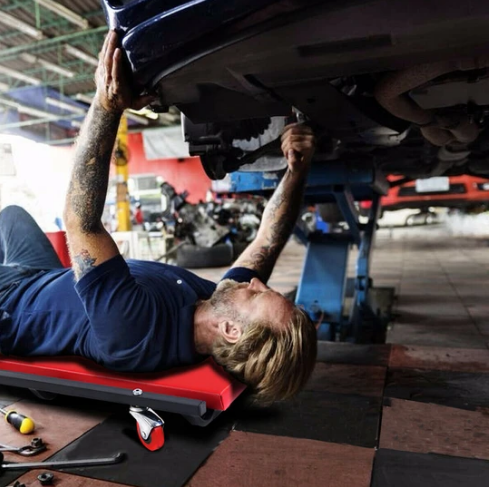 Adjustable Car Mechanics Rolling Seat